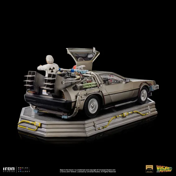 Figurine Art Scale Delorean Full Set Deluxe Figurine Retour Vers