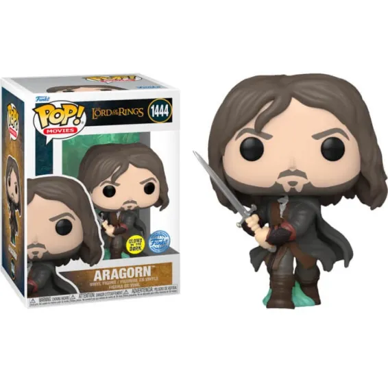 Aragorn Gitd Special Edition Figure Lord Of The Rings Figure Funko Pop