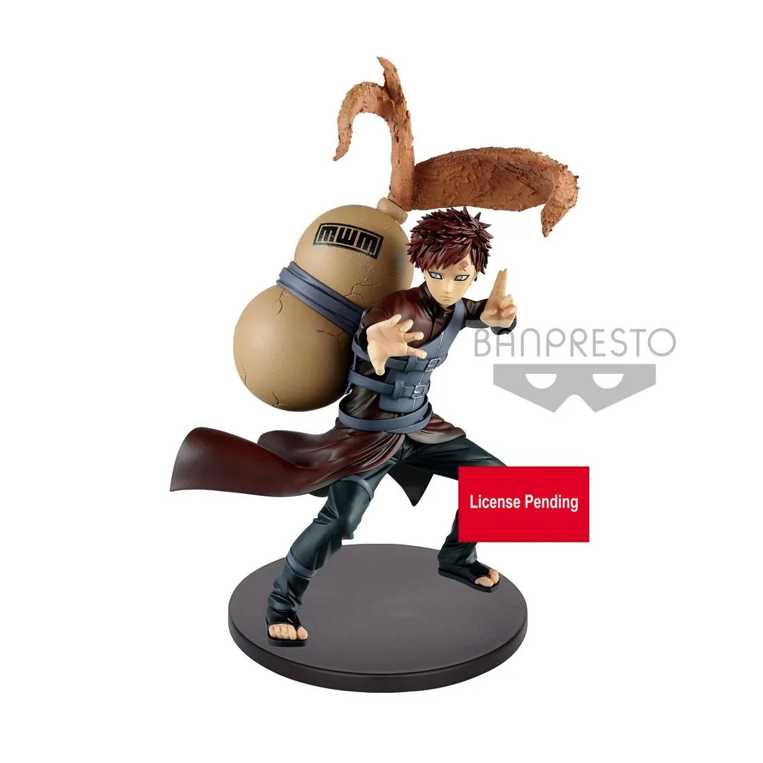 Vibration Stars Gaara Figure Naruto Shippuden Figure Banpresto