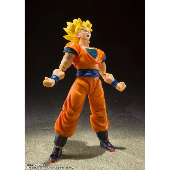 Figurine en PVC articulée Tamashii Nations Dragon Ball Z - S.H. Figuarts Super Saiyan Full Power Son Goku 2