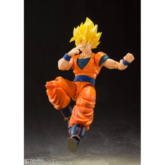 Figurine en PVC articulée Tamashii Nations Dragon Ball Z - S.H. Figuarts Super Saiyan Full Power Son Goku 6