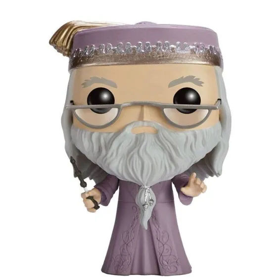 Figurine Harry Potter - Dumbledore with Wand POP!
