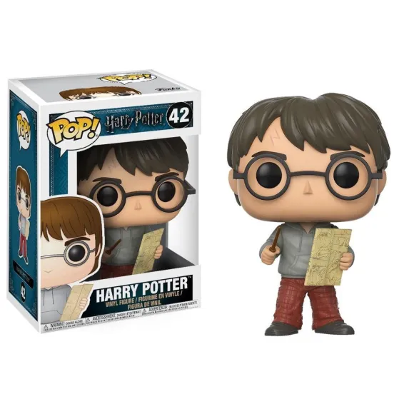 Figurine Harry Potter - Harry Potter with Marauders Map POP!
