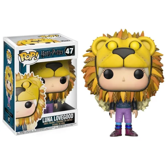 Figurine Harry Potter - Luna Lovegood with Lion Head POP!