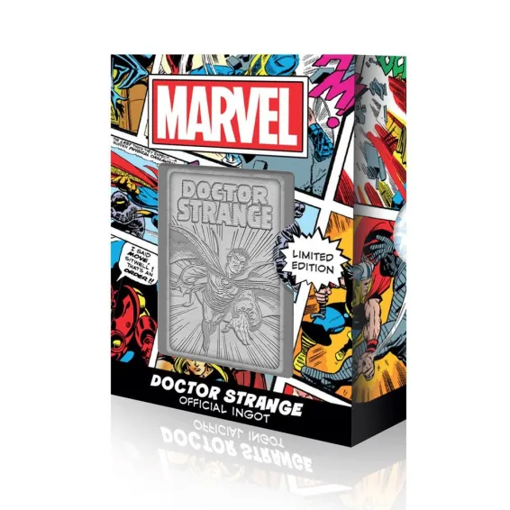 Placa de decoracion Fanatik Marvel - Lingote Doctor Strange Limited Edition 3