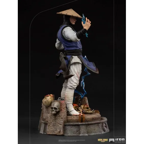 Figurine Iron Studios Mortal Kombat - Art Scale 1/10 Raiden 4