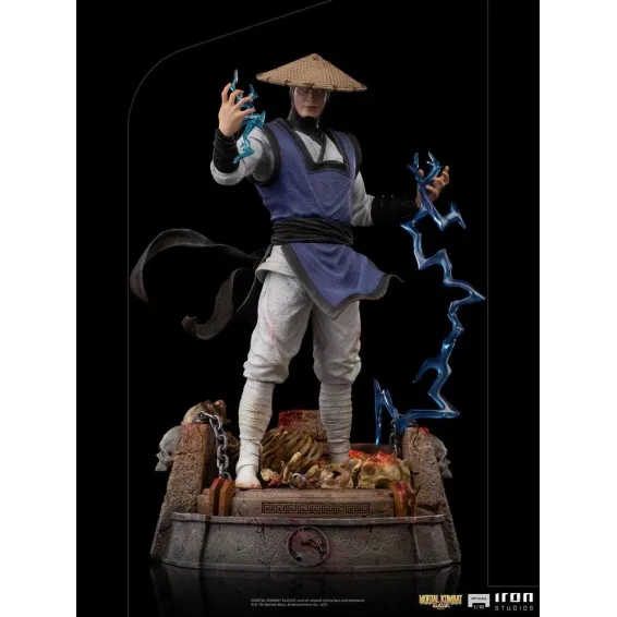 Figurine Iron Studios Mortal Kombat - Art Scale 1/10 Raiden 10