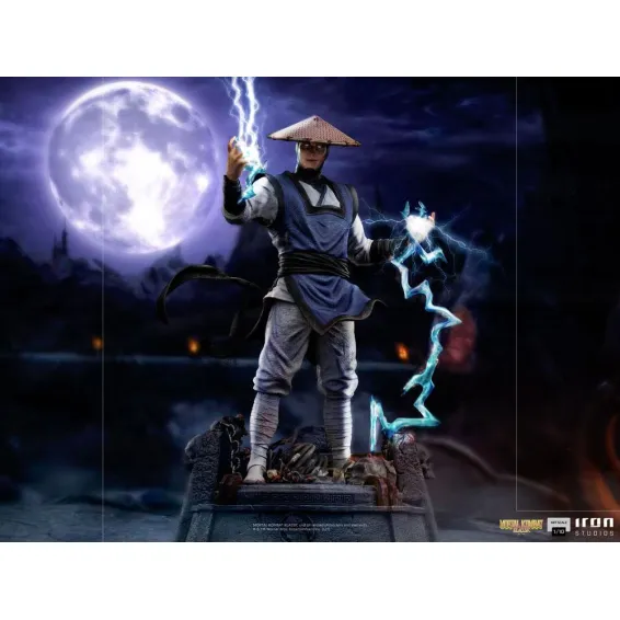 Figurine Iron Studios Mortal Kombat - Art Scale 1/10 Raiden 11