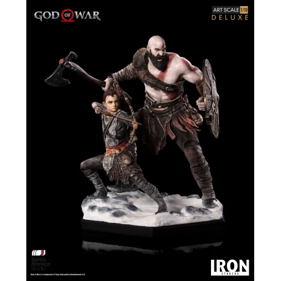 Figurine God of War - Deluxe Art Scale Kratos & Atreus 5