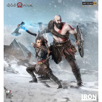 Figurine God of War - Deluxe Art Scale Kratos & Atreus 6