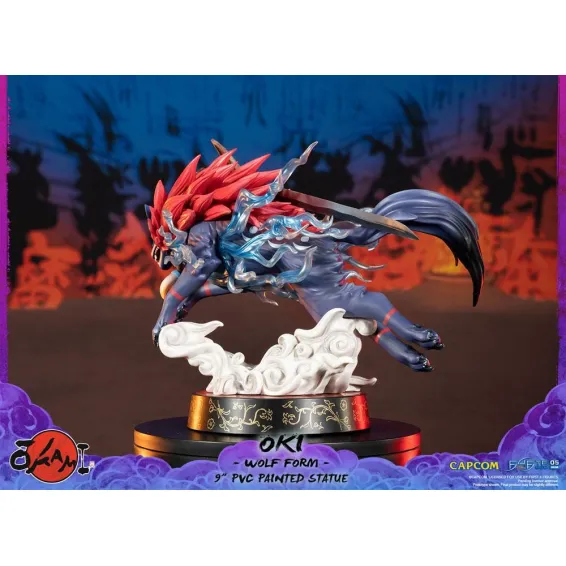 Okami - Oki (Wolf Form) Standard Edition First 4 Figures statue 7