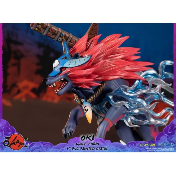 Okami - Oki (Wolf Form) Standard Edition First 4 Figures statue 14