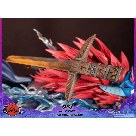 Okami - Oki (Wolf Form) Standard Edition First 4 Figures statue 15