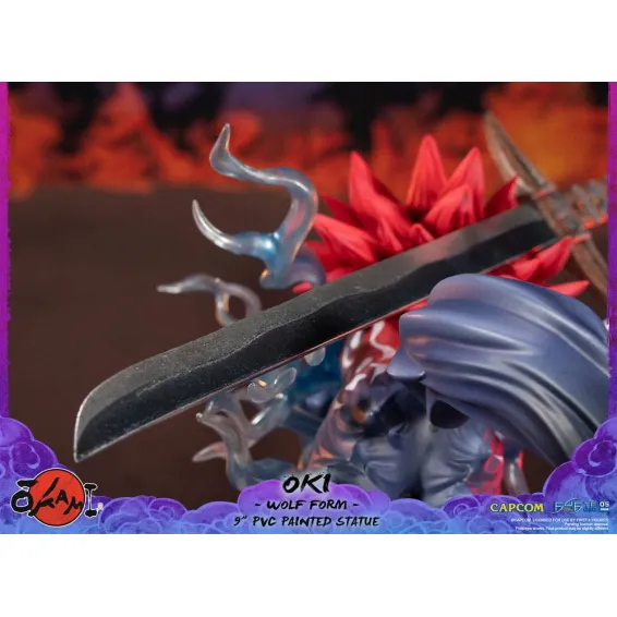 Okami - Oki (Wolf Form) Standard Edition First 4 Figures statue 16