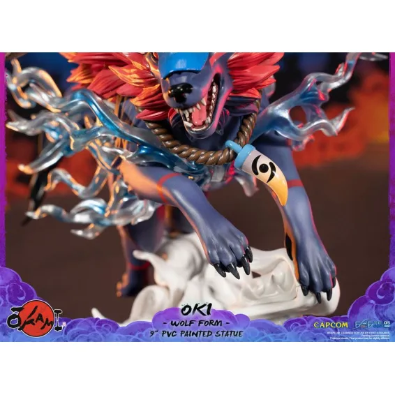 Okami - Oki (Wolf Form) Standard Edition First 4 Figures statue 19