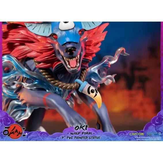 Okami - Oki (Wolf Form) Standard Edition First 4 Figures statue 18