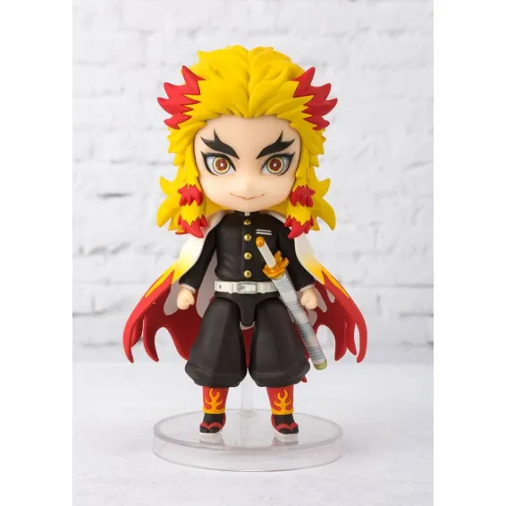 Kimetsu No Yaiba: Demon Slayer - Figuarts Mini - Figurine Kyojuro Rengoku Tamashii Nations - 1