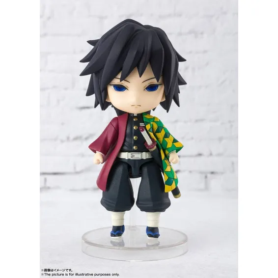 Kimetsu No Yaiba: Demon Slayer - Figuarts Mini - Figura Tomioka Giyu-Mizubashira Tamashii Nations - 2