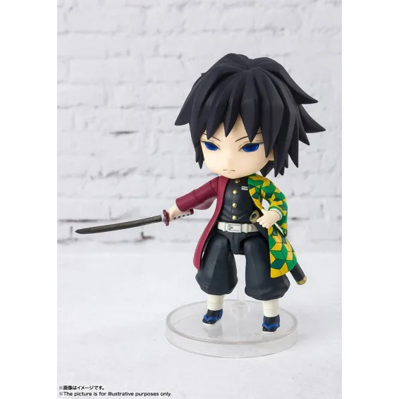 Kimetsu No Yaiba: Demon Slayer - Figuarts Mini - Figura Tomioka Giyu-Mizubashira Tamashii Nations - 4