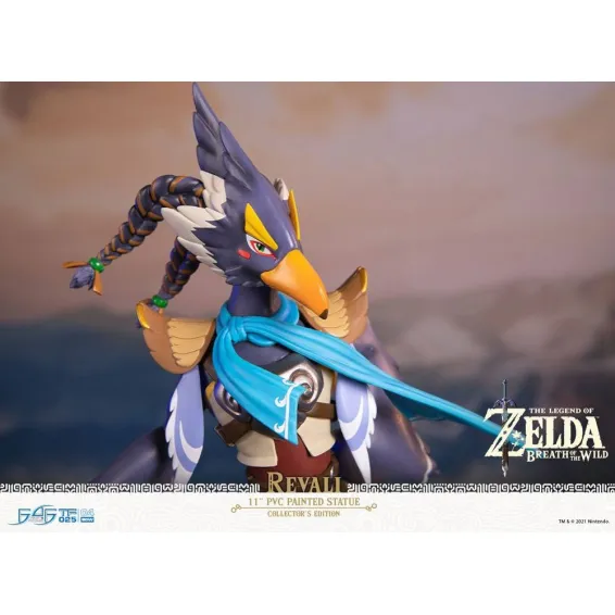 The Legend of Zelda Breath of the Wild - Figura Revali Collector's Edition SHOWROOM First 4 Figures - 9