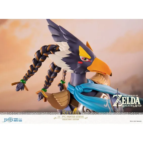 The Legend of Zelda Breath of the Wild - Figura Revali Collector's Edition SHOWROOM First 4 Figures - 10