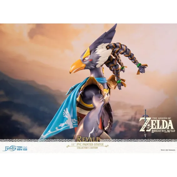 The Legend of Zelda Breath of the Wild - Figura Revali Collector's Edition SHOWROOM First 4 Figures - 11