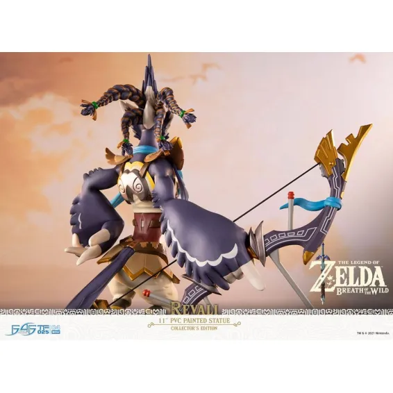 The Legend of Zelda Breath of the Wild - Figura Revali Collector's Edition SHOWROOM First 4 Figures - 12