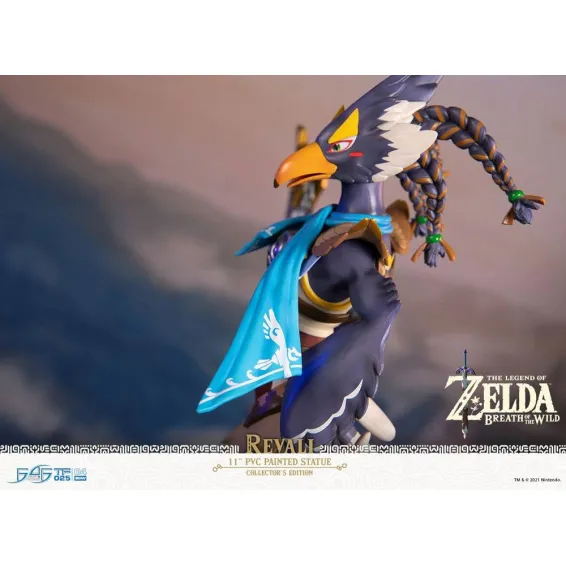 The Legend of Zelda Breath of the Wild - Figura Revali Collector's Edition SHOWROOM First 4 Figures - 13