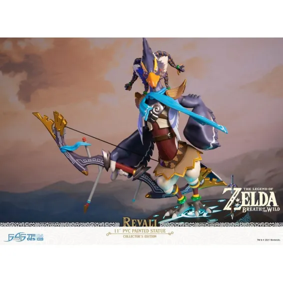 The Legend of Zelda Breath of the Wild - Figura Revali Collector's Edition SHOWROOM First 4 Figures - 14