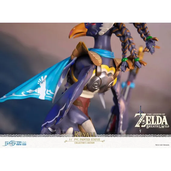 The Legend of Zelda Breath of the Wild - Figura Revali Collector's Edition SHOWROOM First 4 Figures - 15