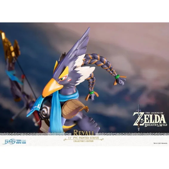 The Legend of Zelda Breath of the Wild - Figura Revali Collector's Edition SHOWROOM First 4 Figures - 22