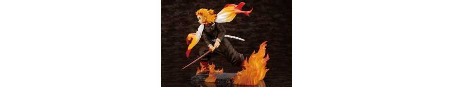 Artfxj 1 8 Kyojuro Rengoku Bonus Edition Figure Demon Slayer Figure Kotobukiya