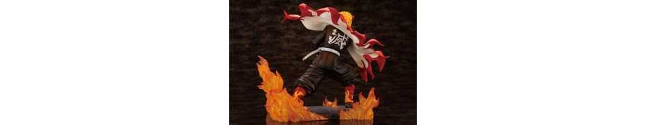 Artfxj 1 8 Kyojuro Rengoku Bonus Edition Figure Demon Slayer Figure Kotobukiya