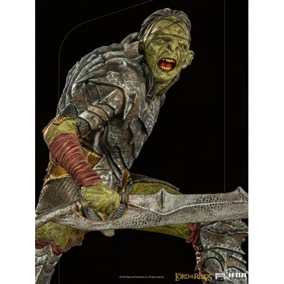 Figurine Iron Studios Le Seigneur des Anneaux - BDS Art Scale 1/10 Swordsman Orc 8