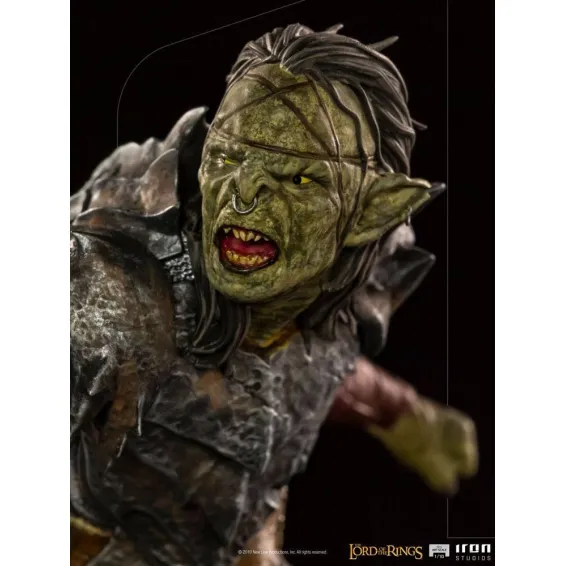 Figurine Iron Studios Le Seigneur des Anneaux - BDS Art Scale 1/10 Swordsman Orc 9