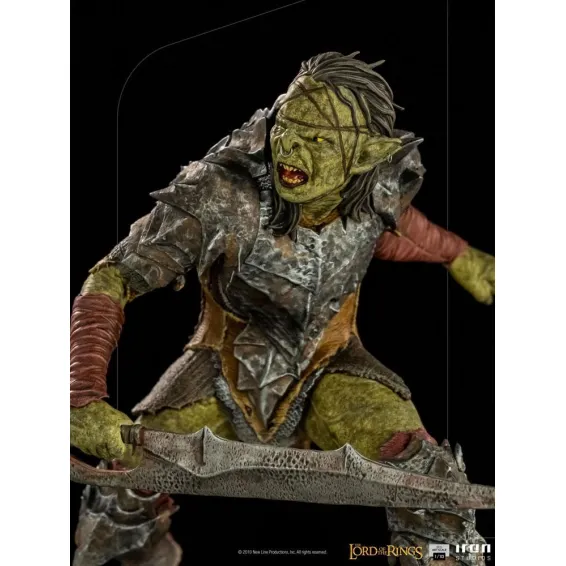 Figurine Iron Studios Le Seigneur des Anneaux - BDS Art Scale 1/10 Swordsman Orc 10