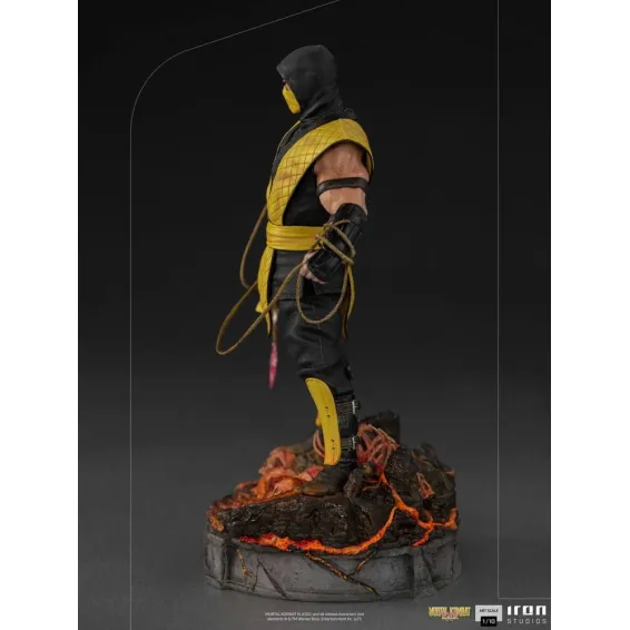 Figurine Iron Studios Mortal Kombat - Art Scale 1/10 Scorpion 4