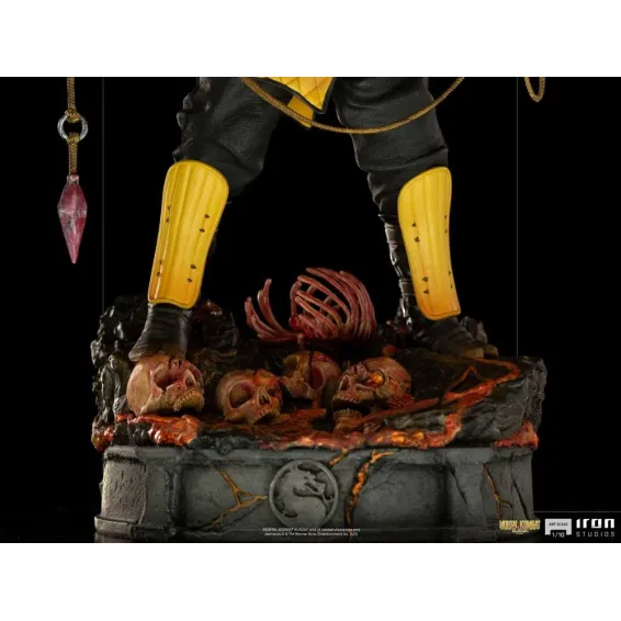 Figurine Iron Studios Mortal Kombat - Art Scale 1/10 Scorpion 6