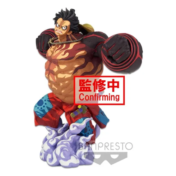 One Piece - World Figure Colosseum 3 Master Stars Piece Luffy Gear 4 (Two Dimensions) Banpresto
