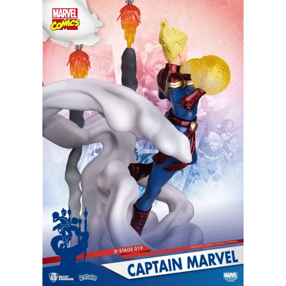 Figurine Marvel Comics - D-Stage Captain Marvel 6