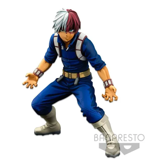 My Hero Academia - World Figure Colosseum Modeling Academy Super Master Stars - Figura The Shoto Todoroki (Two Dimensions) Banpr