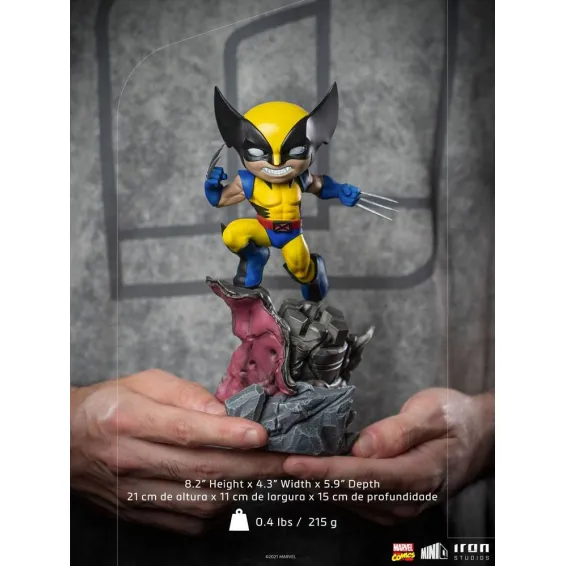 Figurine Iron Studios Marvel Comics - Mini Co. Wolverine (X-Men) 7