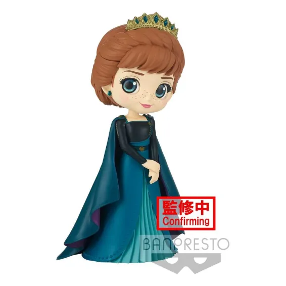 Disney Frozen: El reino del hielo - Q Posket - Figura Anna Ver. A Banpresto - 1