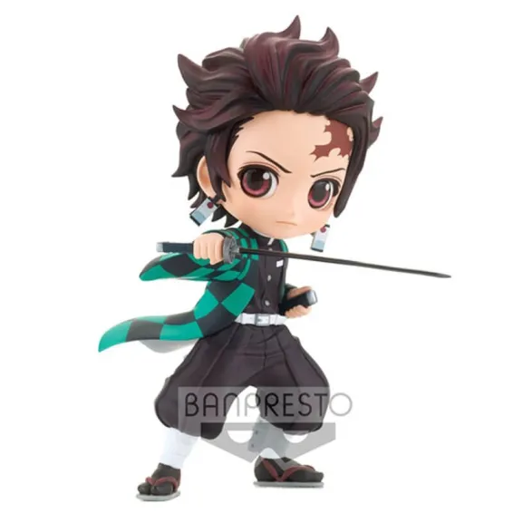 Figura Banpresto Kimetsu No Yaiba: Demon Slayer - Q Posket Tanjiro Kamado III Version A