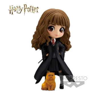 Harry Potter - Q Posket Hermione Granger with Crookshanks Banpresto figure
