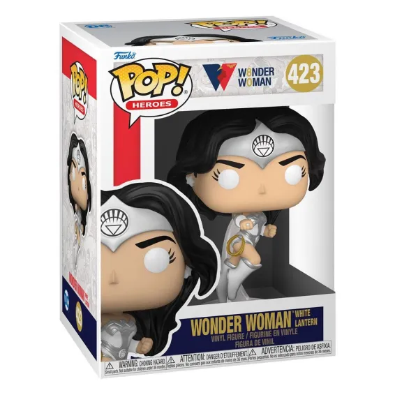 DC Comics Wonder Woman 80th - Figura Wonder Woman (White Lantern) POP! Funko - 2