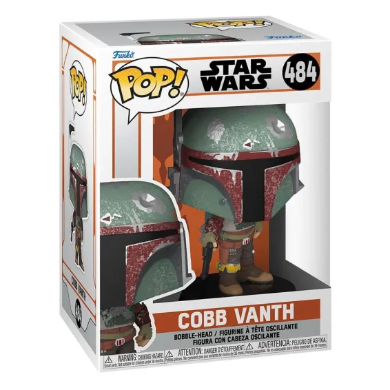 Figura Funko Star Wars: El mandaloriano - Cobb Vanth (posibilidades de Chase) POP! 2