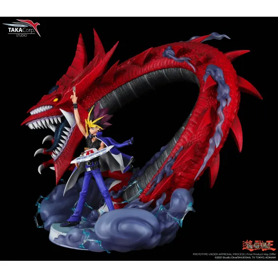 Figura Taka Corp Yu-Gi-Oh! - Yami Yugi & Slifer