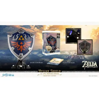 Figurine First 4 Figures The Legend of Zelda Breath of the Wild - Hylian Shield Collector's Edition 17