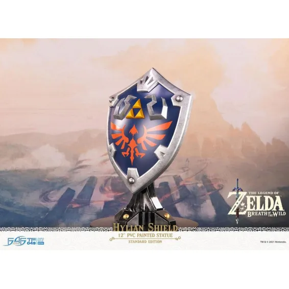 Hylian Shield Standard Edition Figure The Legend Of Zelda Breath Of The Wild Figure First 4 5772